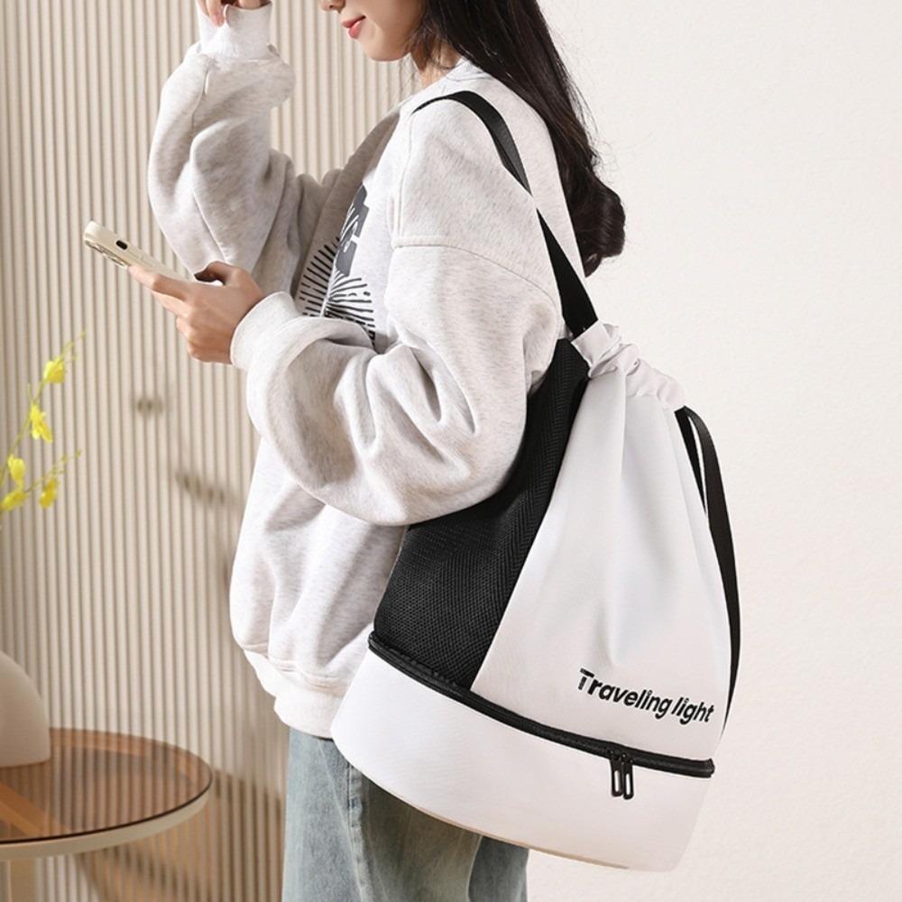 Waterproof Swimming Yoga Bag Independent Shoe Bag Sport Basketball Bag Travel Fitness Bag Women