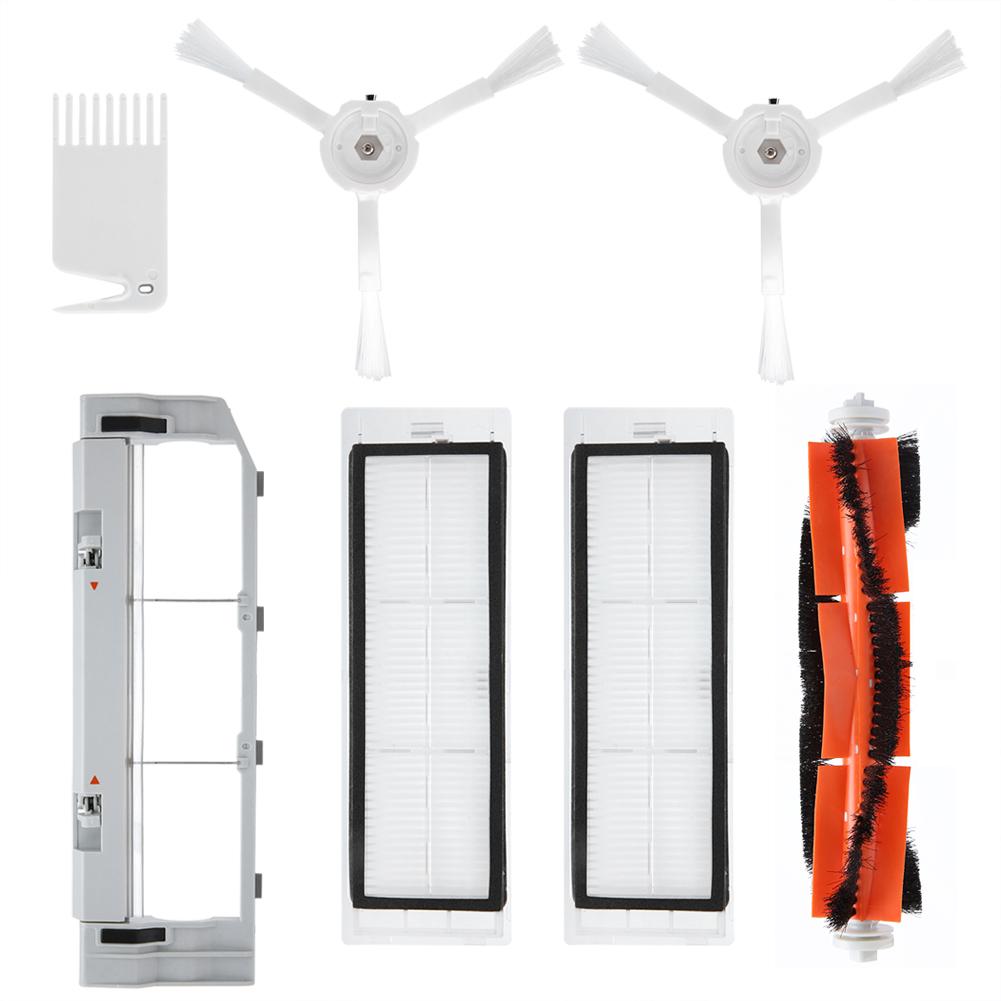 7 шт./компл. комплект сменных фильтров для основной щетки, подходит для робота-пылесоса Xiaomi MIJIA