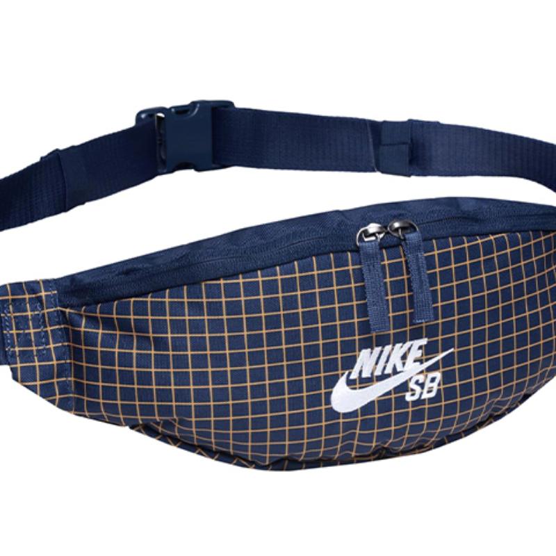 Nike Полиэстеровая поясная сумка обычная унисекс синяя повседневная CK6755-410