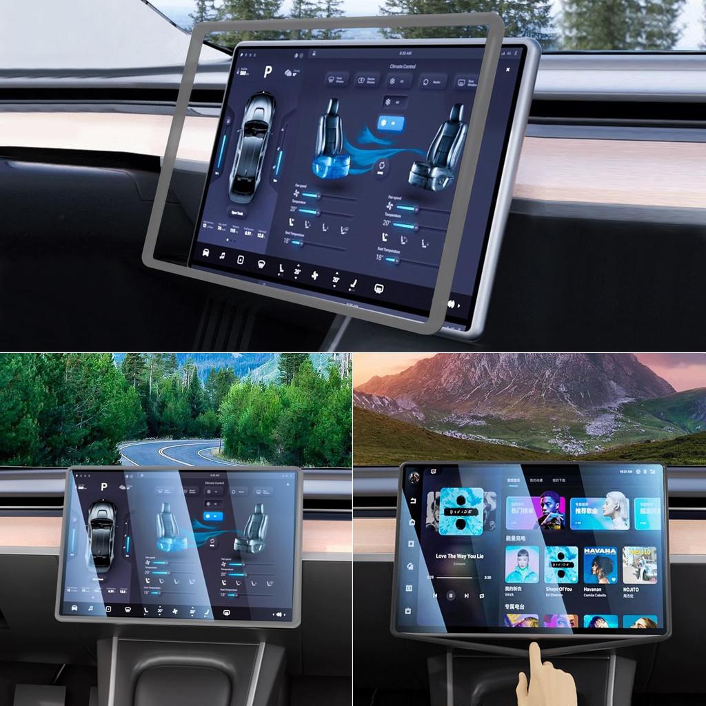 Защитная накладка на раму TSTESE, 2 шт., совместимая с Tesla Model