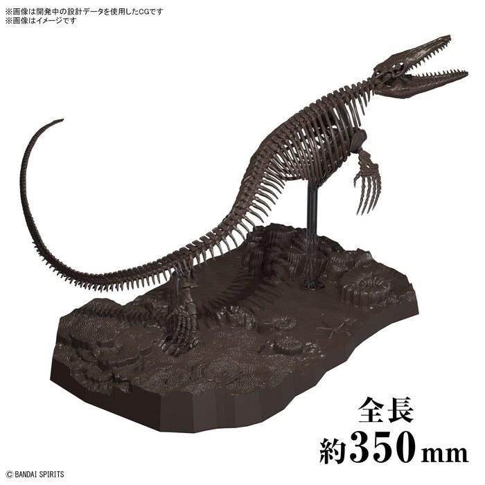 BANDAI SPIRITS Воображаемый скелет Мозазавра, масштаб 1/32, пластиковая модель с цветовой кодировкой (Нет цвета) 6,874" x 9,705" x 2"