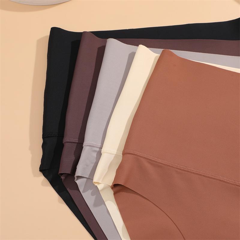 FINETOO Бесшовные трусики для женщин с высокой талией, антибактериальное нижнее белье, корректирующее белье, трусики