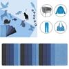 15 Pcs Jeans Patches Iron On Patches Inside & Outside Strongest Glue for Jeans Repair, Hat Clothes Decorating, 28x12.5cm