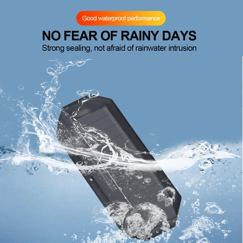 2 шт. Автомобильная солнечная сигнальная лампа, беспроводная противоугонная сигнализация, защита от столкновений сзади, умная вспышка