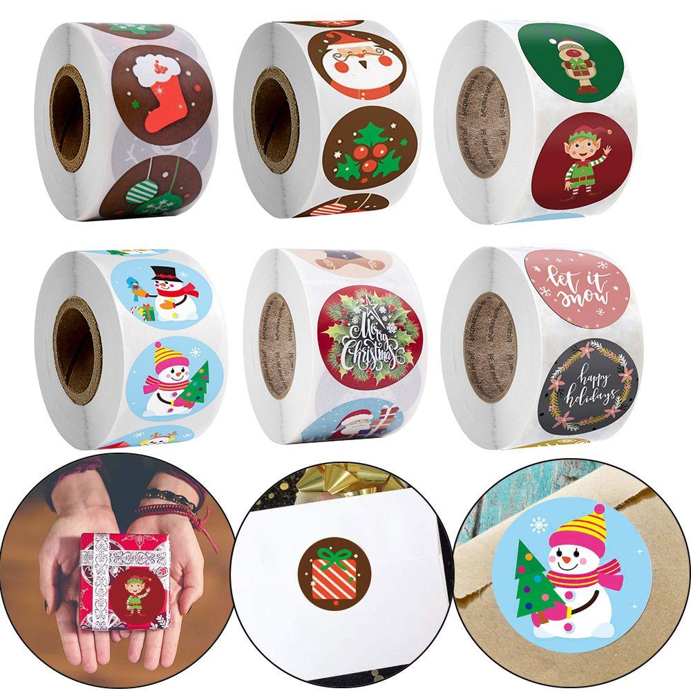 Stickers Baking Sign Envelope Packaging Sticky Note Adhesive Label Christmas Stickers Seal Sticker