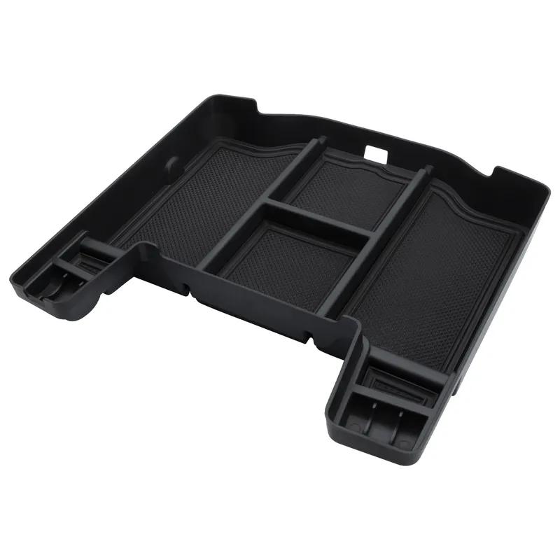 Car Center Console Organizer For Dodge RAM 1500 2500 3500 - Black Car Interior Accessories ABS Secondary Storage Box