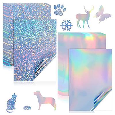 10 шт. А4 привлекательная водостойкая наклейка со звездами, бумажная прозрачная виниловая ламинация, клейкие листы для домашнего использования