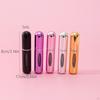 5Pcs 5ml Refillable Perfume Bottle, Portable Empty Scent Mist Sprayer Spray Pump Container