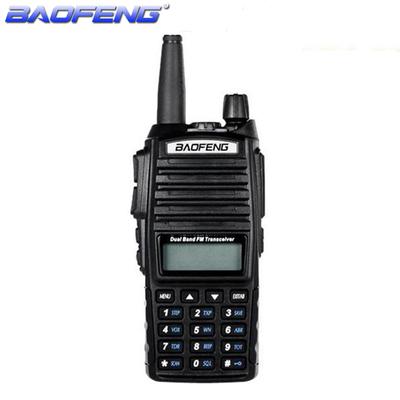 Ручной трансивер Baofeng UV-82, 1 шт., с ЖК-дисплеем, FM-радиоприемник, 128 каналов, CB-радио, двойная батарея, светодиодный фонарик, рация