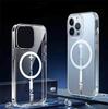 Белый самолет, магнитный, прозрачный, чехол с полным покрытием для iPhone 15/16/17 Pro Max
