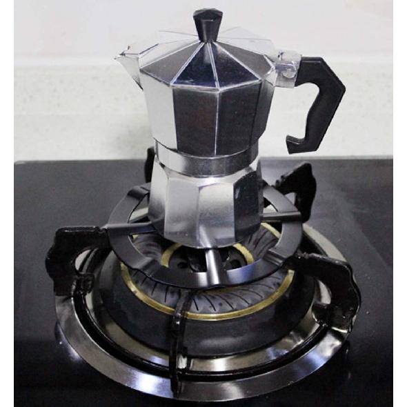 Нескользящая подставка для плиты/Держатель для мока-кофеварки/Держатель для кофейника/Решетка конфорки газовой плиты/Решетки конфорки газовой духовки Подставка-держатель для сковороды Подставка для плиты Подставка для молочника для