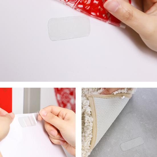 60Pcs/Box Multifunctional Strong Tape High Transparency Universal Double Sided