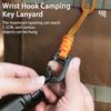 Ремешок для ключей Высокая грузоподъемность Прочный Защита от падений Защита от потери Износостойкий 7-жильный Паракорд Веревка для ключей Товары для улицы