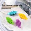20-Piece Soft Rubber Laundry Balls: Anti-Tangle, Fish-Shaped Cleaning Accessories for Washing Machines