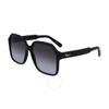 Grey Gradient Square Ladies Sunglasses Sf1069s 001 56