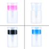 Manicure Liquid 60mL Clean Acetone Empty Bottle Pump Dispenser Container Nail Polish Remover