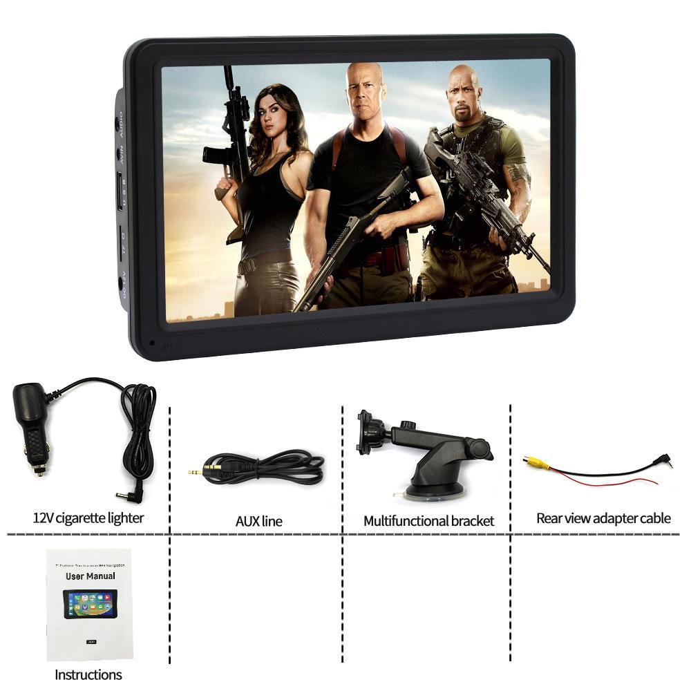 7-дюймовый беспроводной Android Auto и CarPlay портативный навигатор MP5-плеер