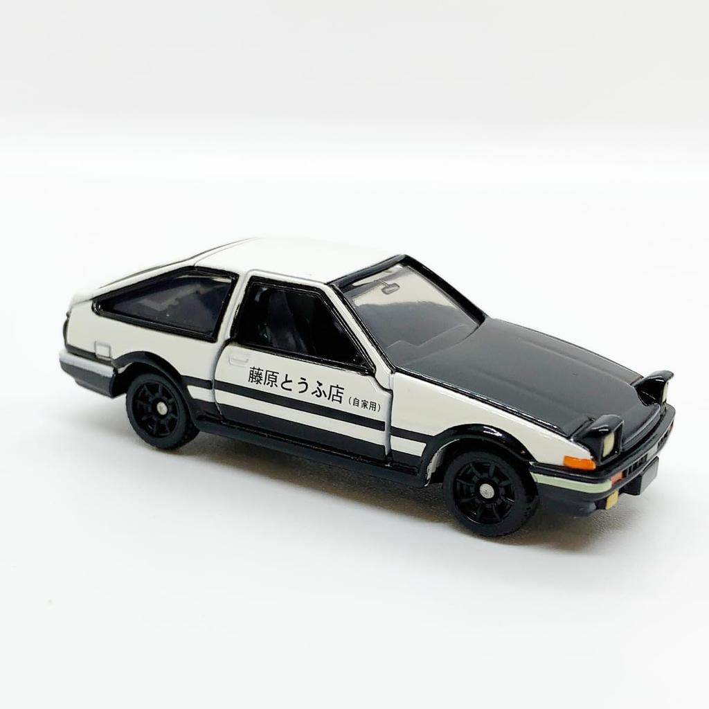 [Снятая с производства модель] Dream Tomica 145 Initial D AE86 Trueno Initial D Магазин тофу Фудзивара Спецификация для зарубежных продаж [Б/У]