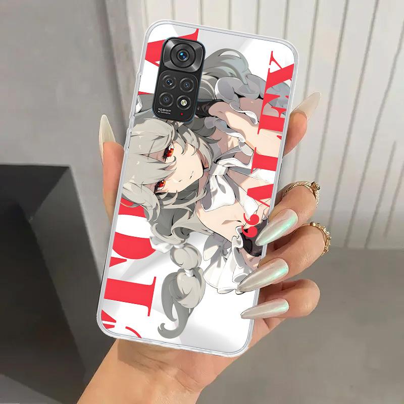 Чехол для телефона Zenless Zone Zero ZZZ для Xiaomi Redmi Note 15 14 14S 13 12S 12 Pro 11S 11 Plus 11T 11E 10S Мягкий чехол-накладка с принтом Re