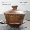 Цзиндэчжэнь-Китайская гайвань, Бытовые фарфоровые чашки, Красивый набор чайной посуды: чашка и блюдце, Керамическая посуда для напитков: супница
