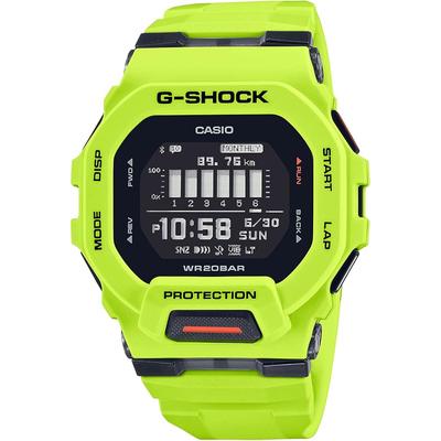 Часы Casio G-Shock G-SQUAD с Bluetooth (Официальный японский продукт) GBD-200-9JF Мужские Желтые