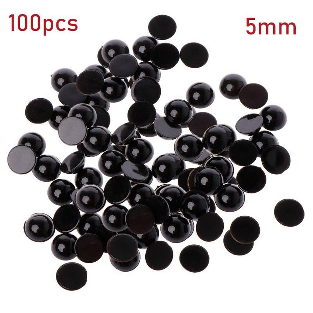 3-12mm Plush Toy Animals Puppets Making Bears Needle Felting Dolls Accessories Black Safety Eyes