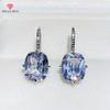 Классические свадебные серьги для женщин, большие кристаллы циркона, простые висячие серьги, блестящие свадебные украшения для свадьбы