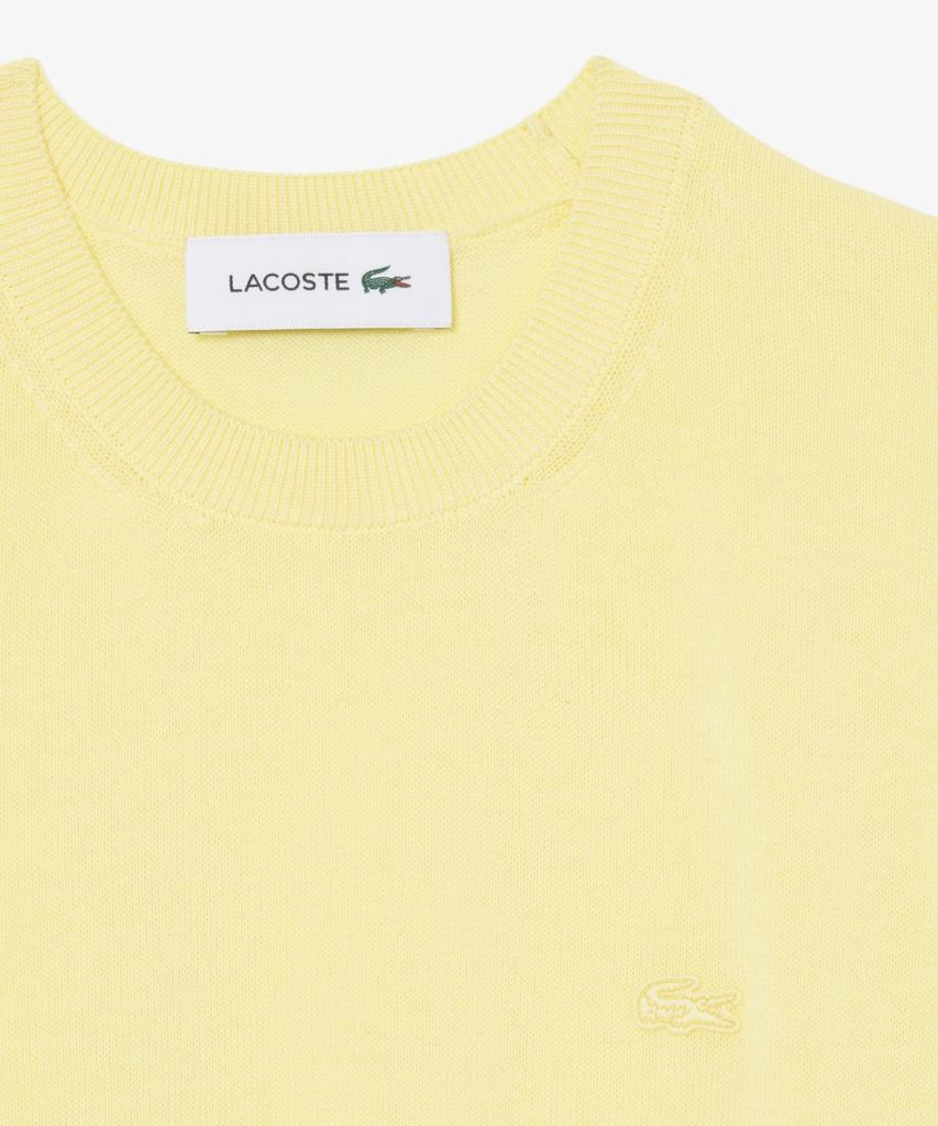 LACOSTE Женский легкий хлопковый свитер с коротким рукавом Af5025-56G 107