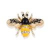 Simple Enamel Bee Brooch Pin Women's Korean Luxury Atmospheric Coat Coat Fashion Cardigan Accessories