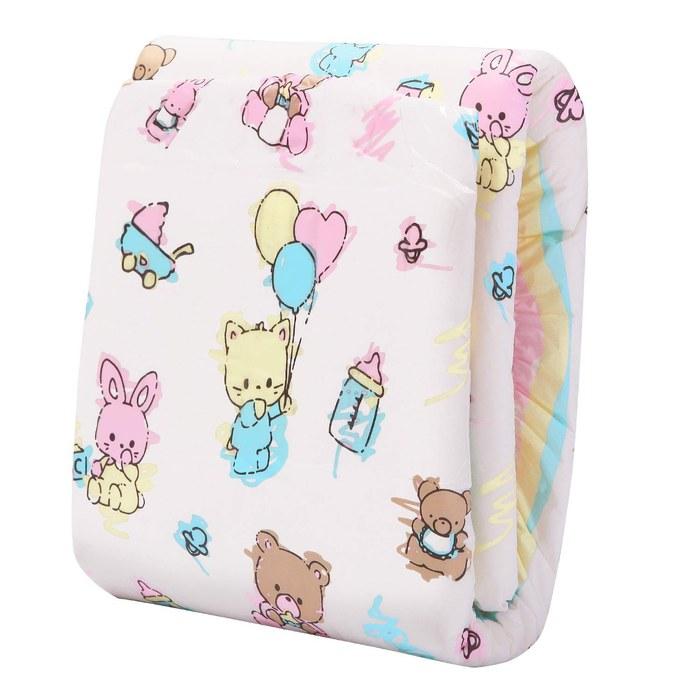 LittleForBig Взрослые подгузники Happy Balloon Подгузники-штанишки [L] Розовые 10 шт.