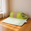 Feline Tunnel Bed Removable Mat Feline Play Tunnel Pet Accessory Hanging Toy Balls Padded