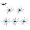 High Resilience Baits 5Pcs Bionic Sea Urchin Lure, 4cm/0.5g, 7cm/1.6g, 9cm/2.8g, 11cm/8.7g Floating Soft Artificial Bait, Fuzzy Lure for Freshwater