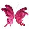 3D Design Wedding Decor Colorful Butterflies Large-scale Veil Gauze Flowers Handmade Craft 55cm Length Photography Props