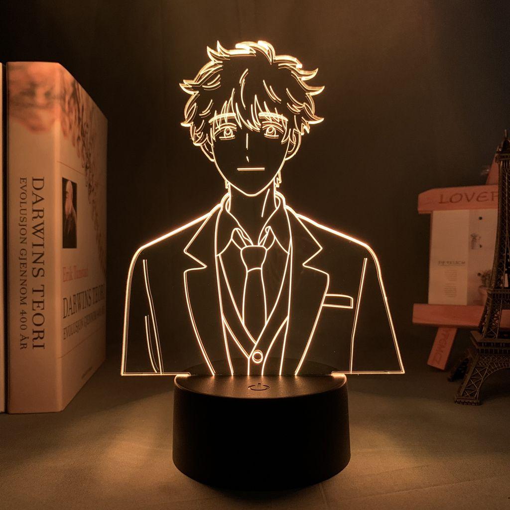 Ночной светильник Skip and Loafer Mitsumi Iwakura Sousuke Shima Figure LED прикроватная лампа для фанатов