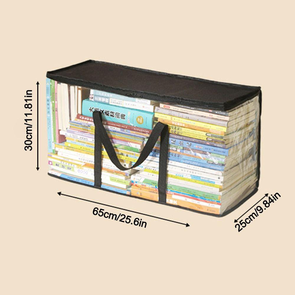 Multifunctional Collapsible Pouch Waterproof Books Collection Container  Student