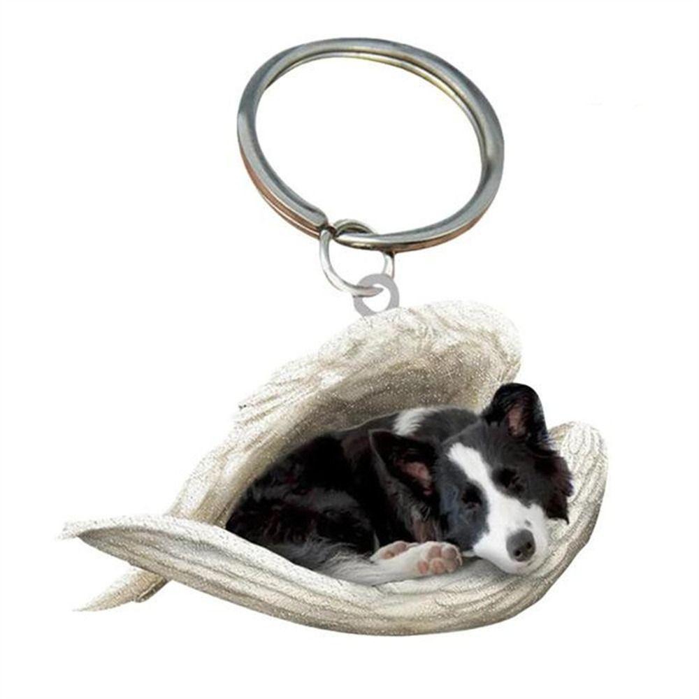 Pet Keychain Jewelry Gift Keyring For Women Car Keyring Dog Pendant Dog Key Chains Animal Keychain