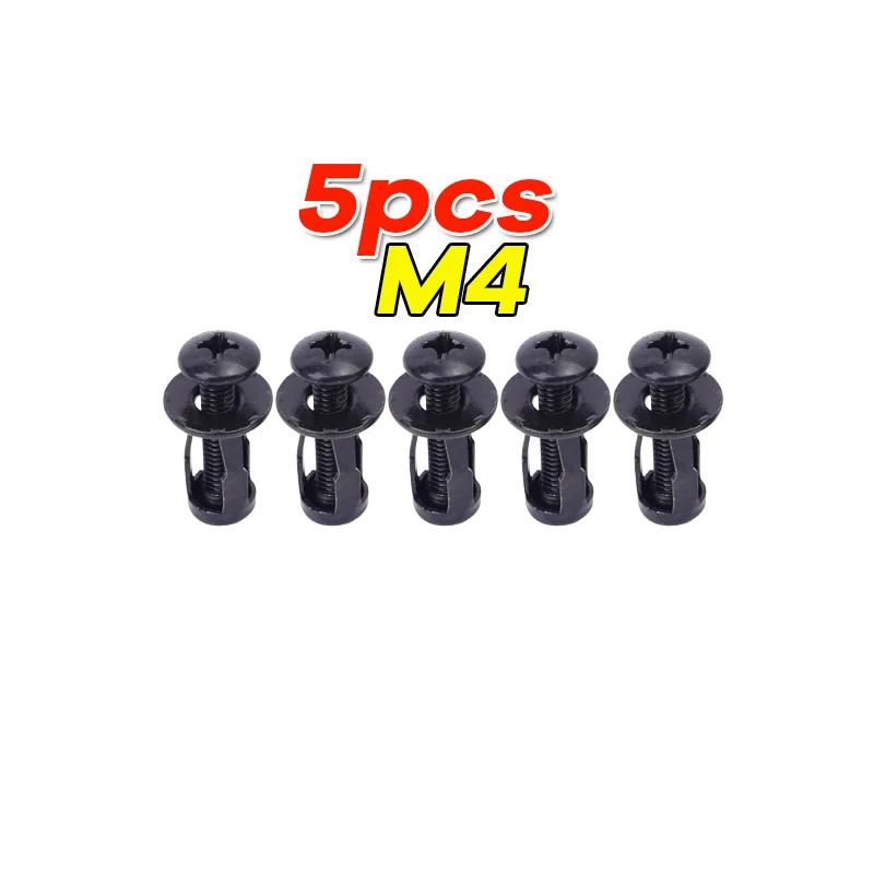 M4/M5/M6 Комплекты болтов-гаек-заклепок в форме лепестков, Расширяющиеся металлические гайки-заклепки, Автомобильные крепежные зажимы и крепежные элементы для номерного знака