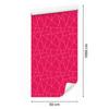 Wallpaper Geometric Rose Pattern, Rose Center for Living Room and Bedroom 50x1000