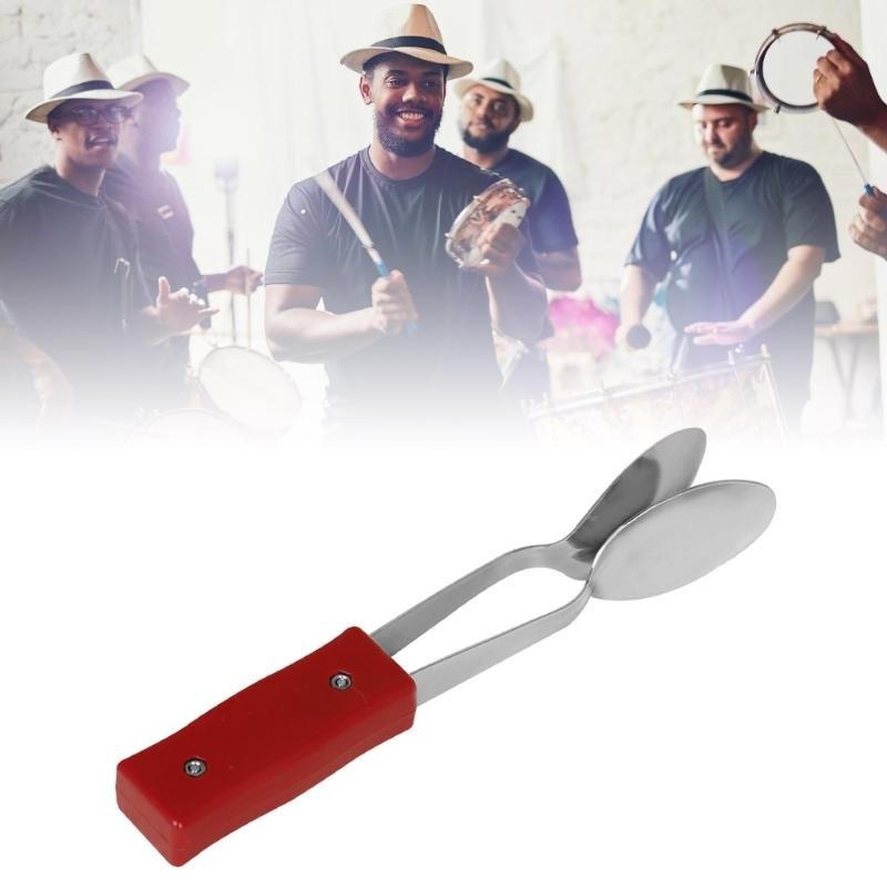 Детская развивающая игрушка Детский ударный инструмент игрушка Инструмент Музыкальная ложка Ложка Кастаньеты Музыкальная ложка Кастаньета