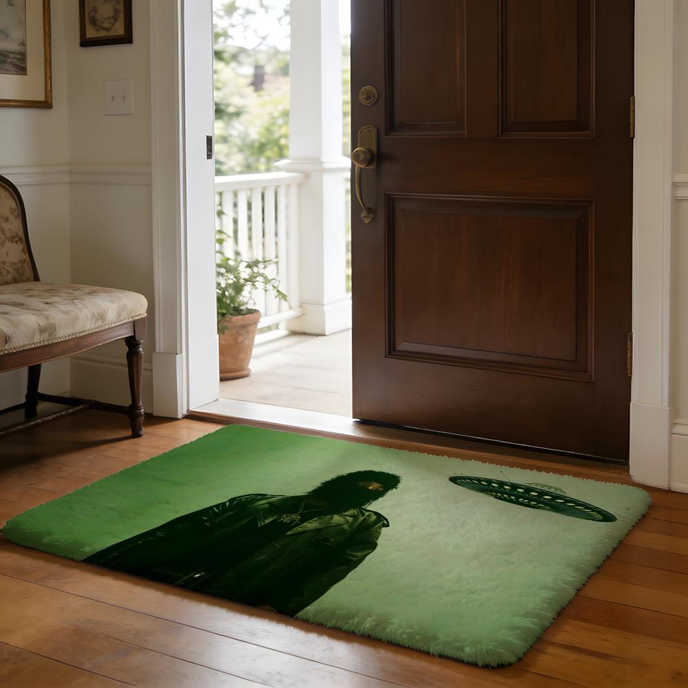Singer YYeat Lyfestyle Floor Mat Soft Flannel Absorbent Mat Non-Slip Rug Home Bedroom Bathroom