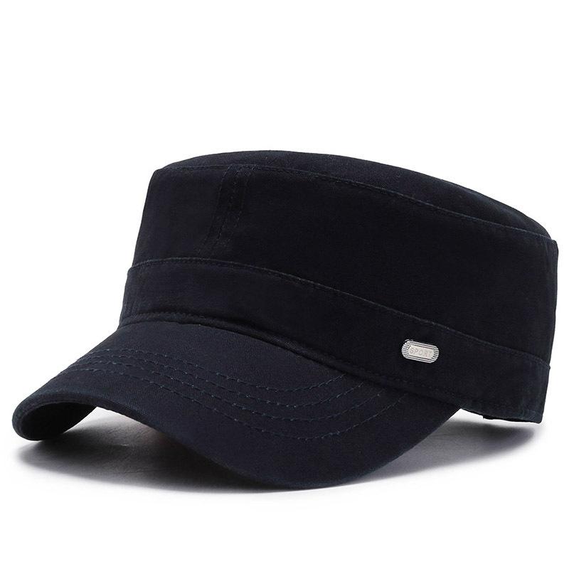 Шляпа для мужчин среднего возраста, весенне-осенняя, уличная, бейсболка, повседневная, с козырьком, универсальная, солнцезащитная для пожилых