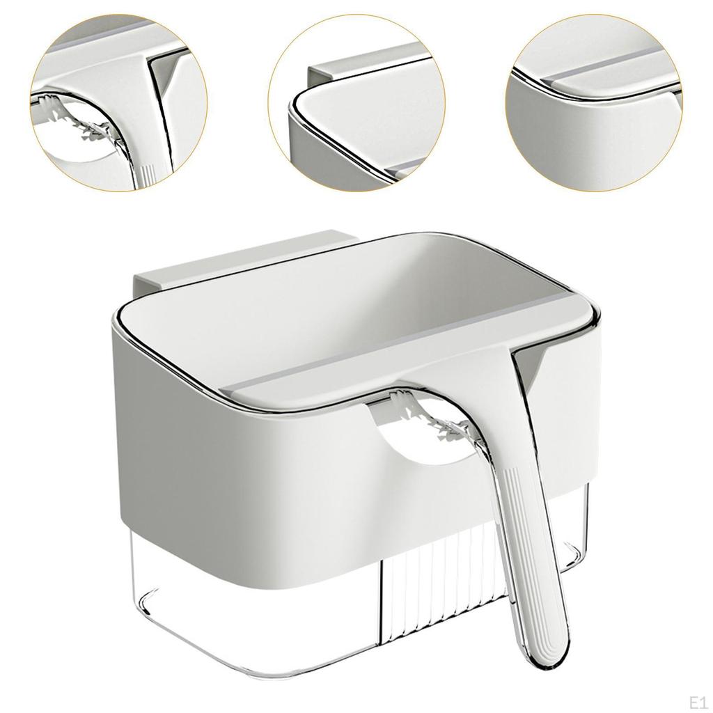 Подвесной мусорный бак для кухни, ведро для компоста, удобное мусорное ведро под раковиной