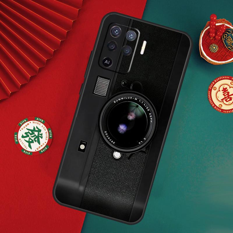 Ретро-ностальгический чехол для камеры для Oppo A76 A16 A96 A17 A60 A40 A80 A98 A58 A78 A18 A38 A57 A74 A54 A94 A15 A5 A6 Pro