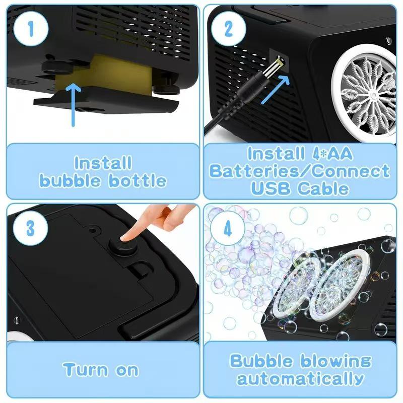 Fully Automatic Large Capacity Bubble Machine for Outdoor Events