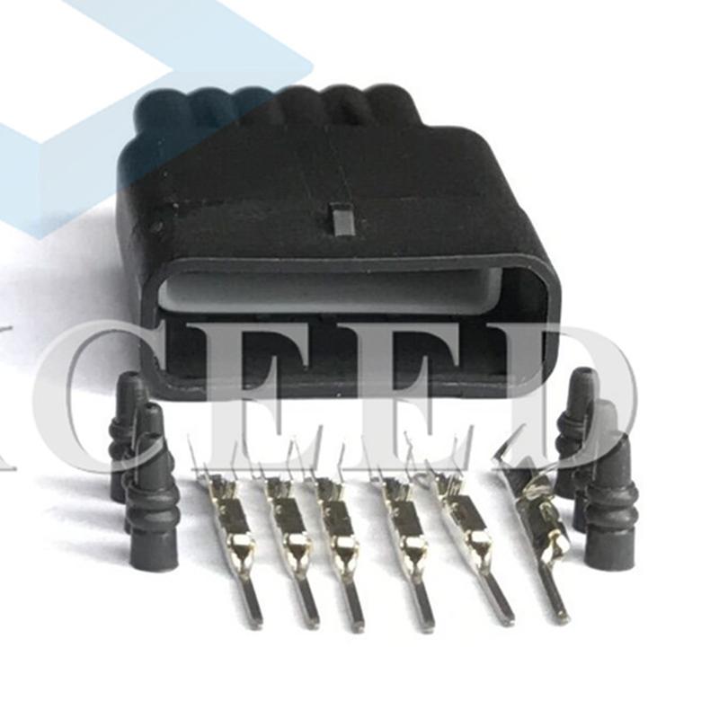 6 Pin 7287-1380-30 Electrical Accelerator Pedal Sensor Connector Auto Socket AC Assembly For Honda Acura Nissan Toyota