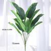 1pc Large Tropical Palm Tree Artificial Plants Fake Banana Plants Leaves Real Touch Plastic Monstera For Home Garden Party Decor