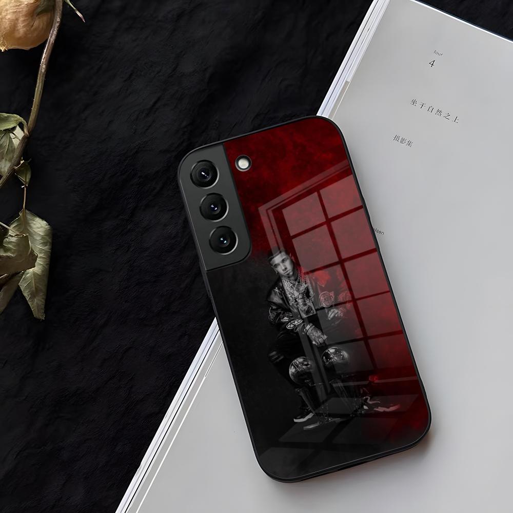 A-Anuel AA Стеклянный чехол для телефона Samsung Galaxy S21 S26 S25 S22 S20 S24 S23 Ultra Fe Plus A16 A34 A54 A24 Coque