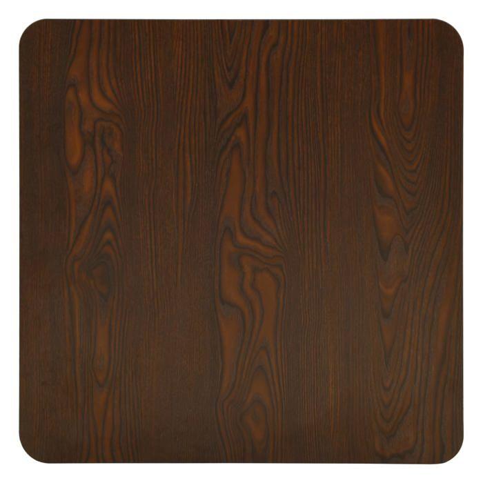 VidaXL Bistro Table Dark Ash 50x50x107 Cm 321923