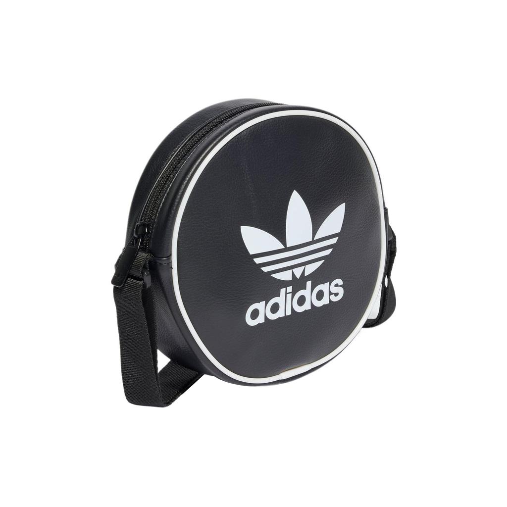 New Adidas Adicolor Classic Round Bag Black IT7592