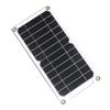 Portable 10W Solar Charger Flexible Solar Panel Power Charging Panel USB Interface for Mobile Phone Battery Recharge